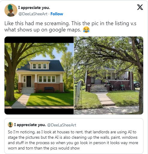 购房者新烦恼:AI房源图片误导频发 行业与监管逐步补位