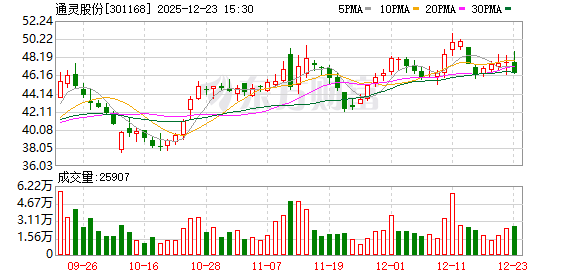 通灵股份：截至2025年12月19日公司股东总户数为7707户