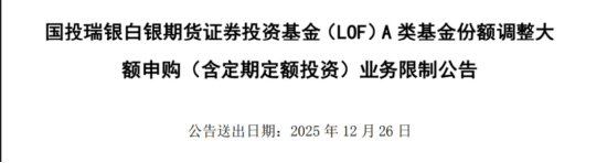 国泰君安期货：白银基金限购，普通人的“白银赛道”变窄了？图3