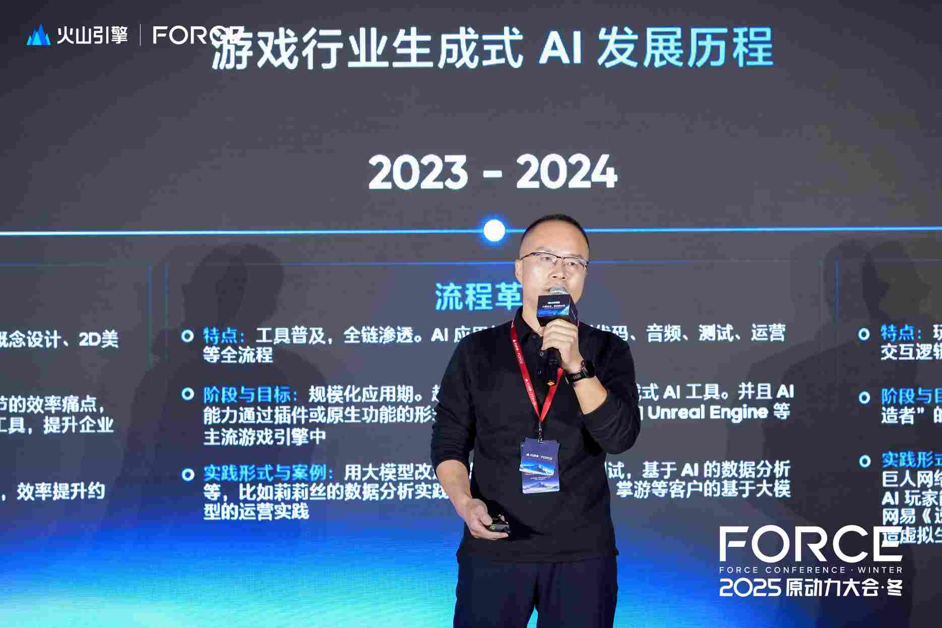 2025FORCE:火山引擎游戏行业AI解决方案,以AI原生云重构游戏产业新范式