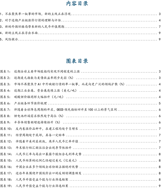 国金策略：跨年行情缓步开启，新的主线浮出水面
