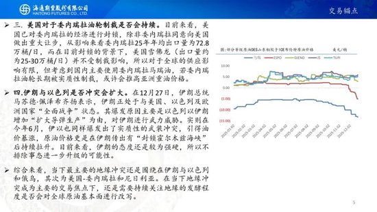 原油周报：原油价格大幅波动，地缘仍是市场焦点