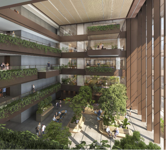 远洋北京CBD Z6项目定名维晟中心（Vision Place），首座“净零碳”写字楼样板层亮相