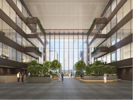 远洋北京CBD Z6项目定名维晟中心（Vision Place），首座“净零碳”写字楼样板层亮相