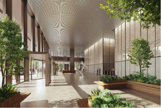 远洋北京CBD Z6项目定名维晟中心（Vision Place），首座“净零碳”写字楼样板层亮相