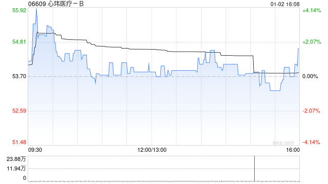 心玮医疗-B于1月2日斥资146.62万港元回购2.72万股
