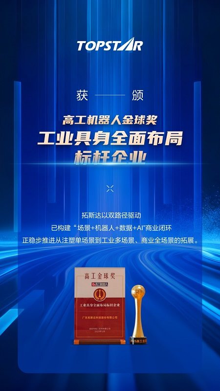 拓斯达智能人形机器人“小拓”获行业高度认可,2025年连摘多项行业大奖