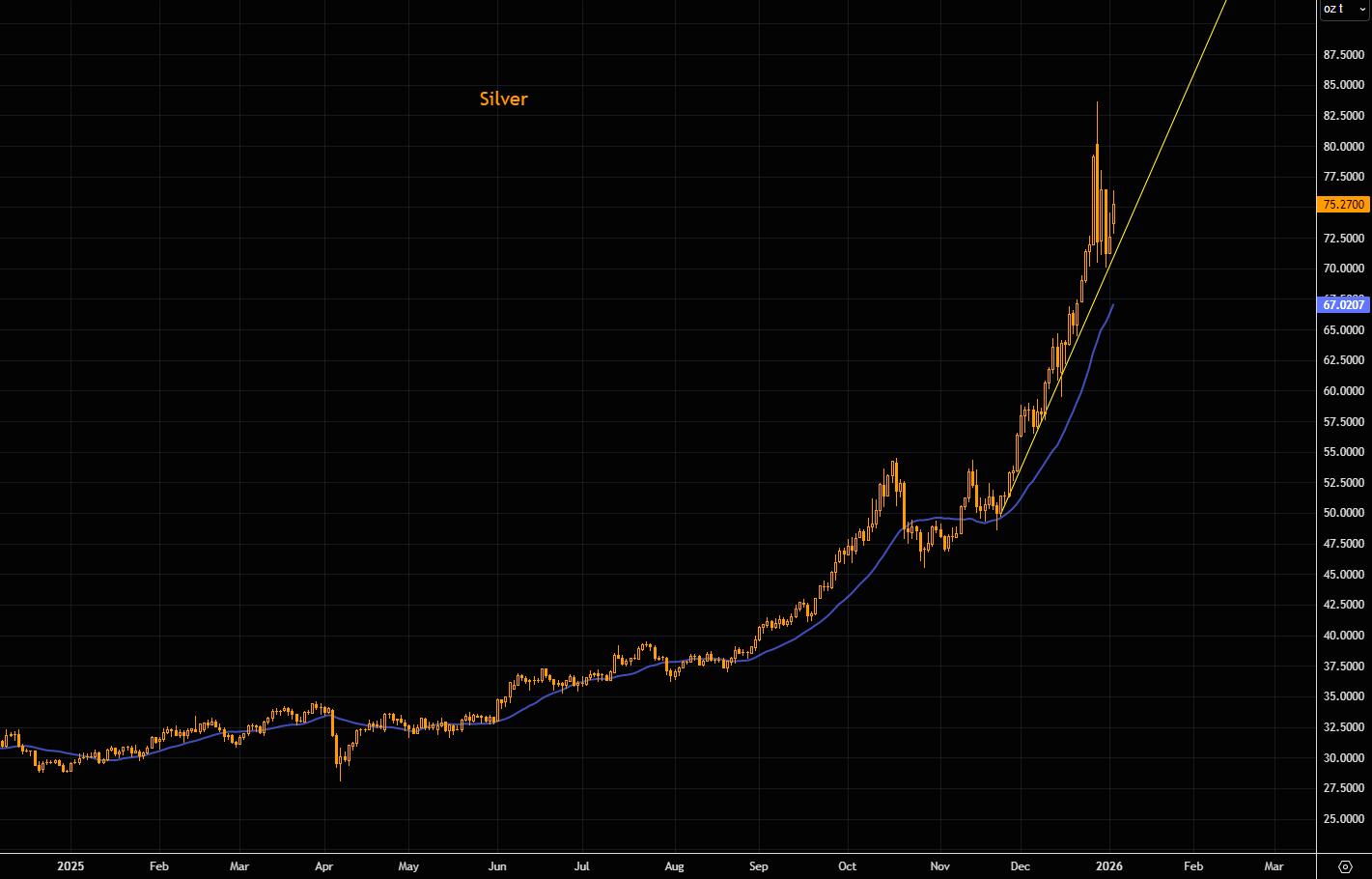开年狂飙！2026金银牛市延续“暴力美学”