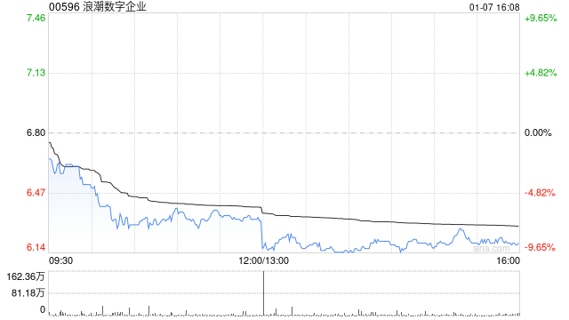浪潮数字企业根据股份计划授出的期权合共发行53.2万股股份