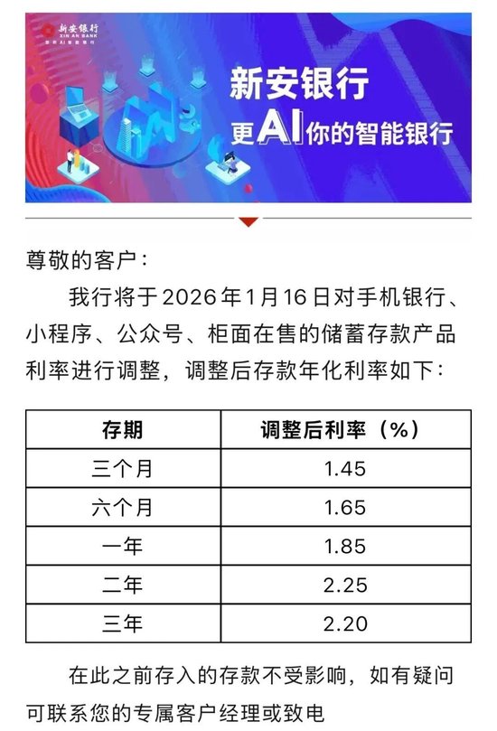 这几家中小银行宣布:调整存款利率,有升有降