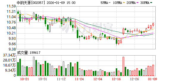 中钢天源：2026年1月26日召开2026年第一次临时股东会
