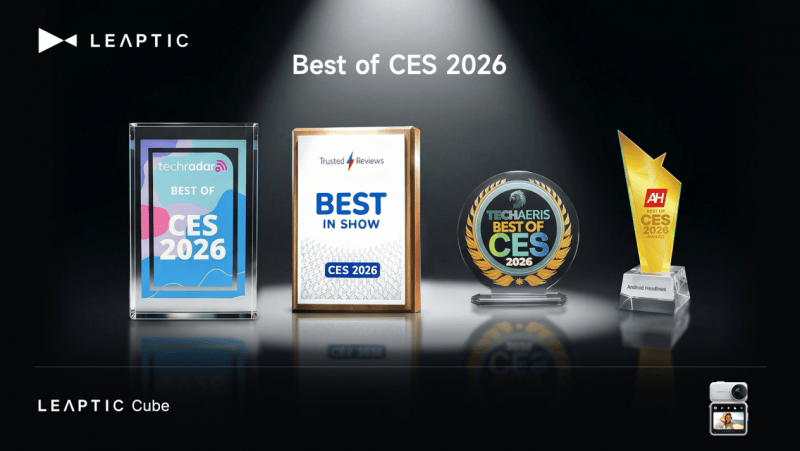 最小体积，最强性能：光子跃迁以8K AI拇指相机问鼎CES