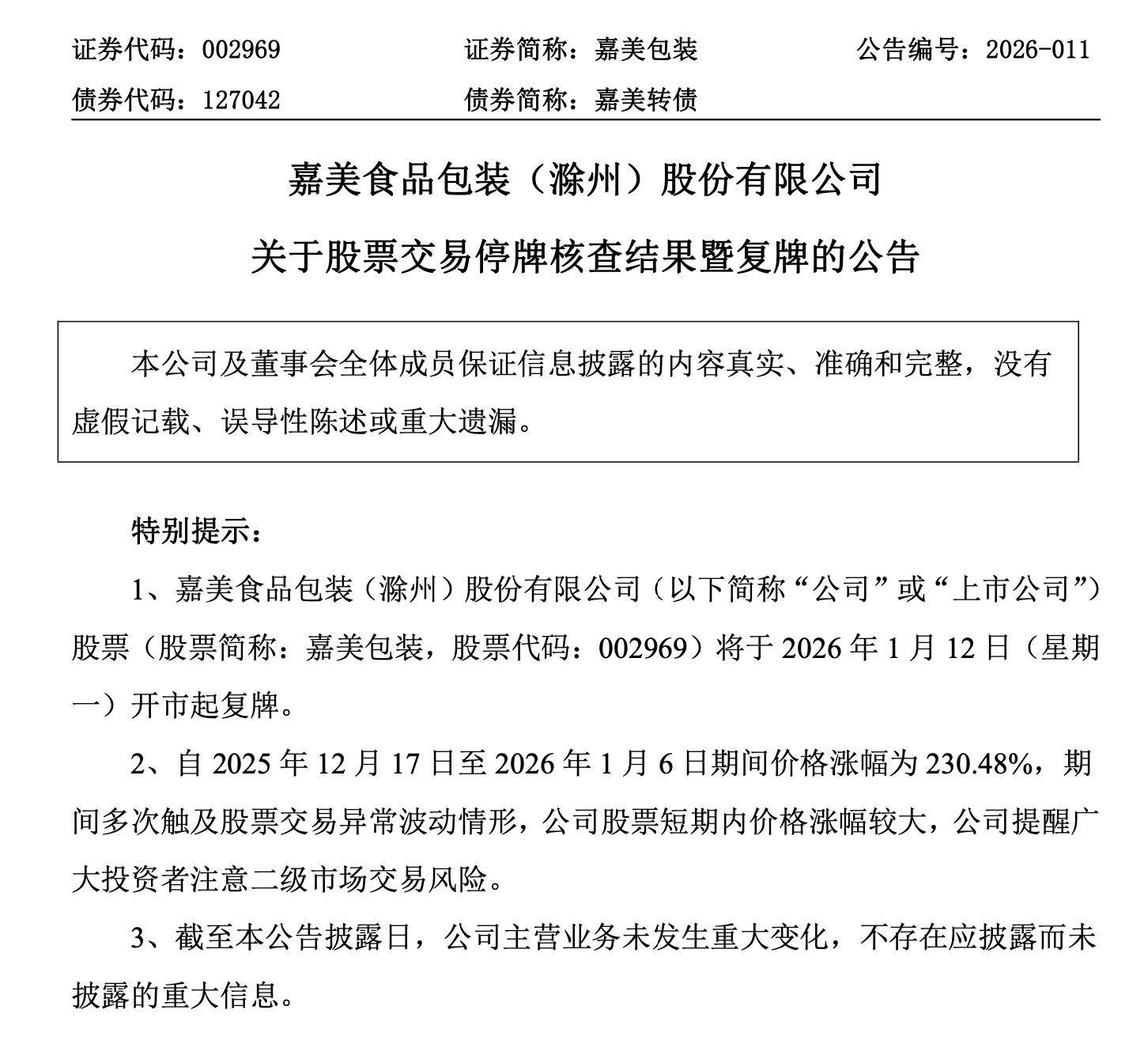 16天12板“大牛股”，明起复牌！