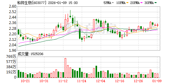 和邦生物预计2025年度净利将出现亏损