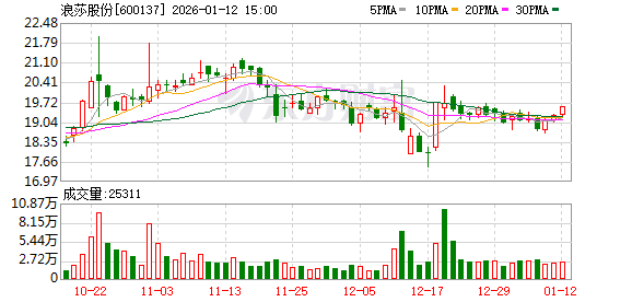 浪莎股份：截至2026年1月9日股东人数12600余户